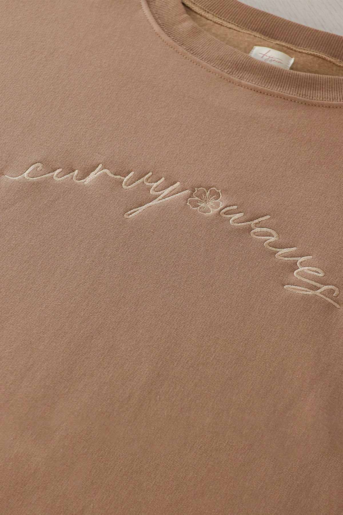 Curvy Nude Sweatshirt