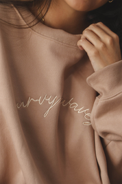 Curvy Nude Sweatshirt