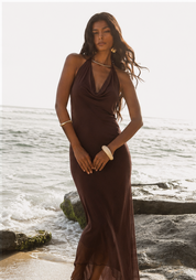 Ania Brown Dress