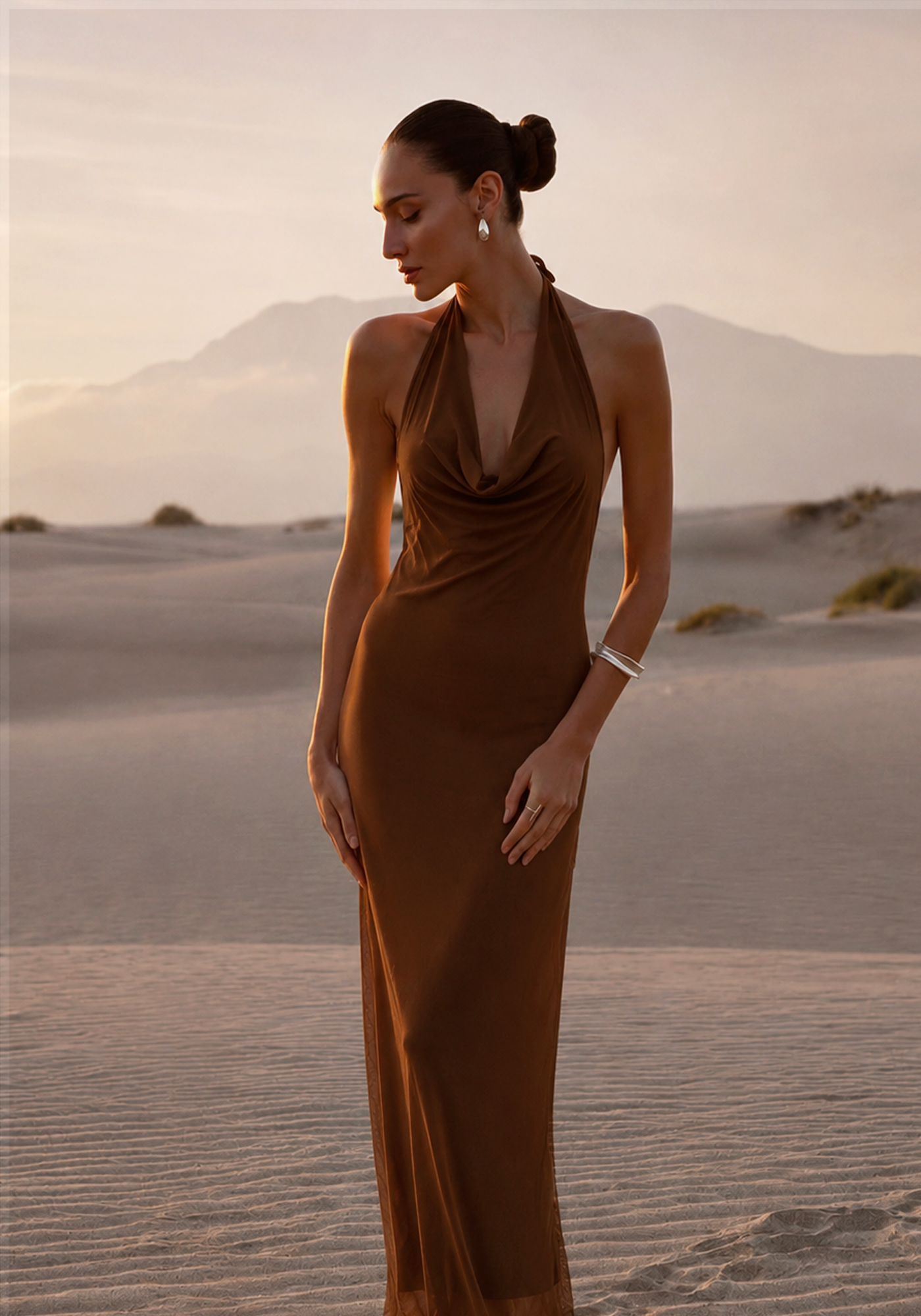 Ania Camel Dress