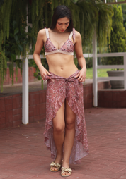Haydee Rose Maxi Skirt