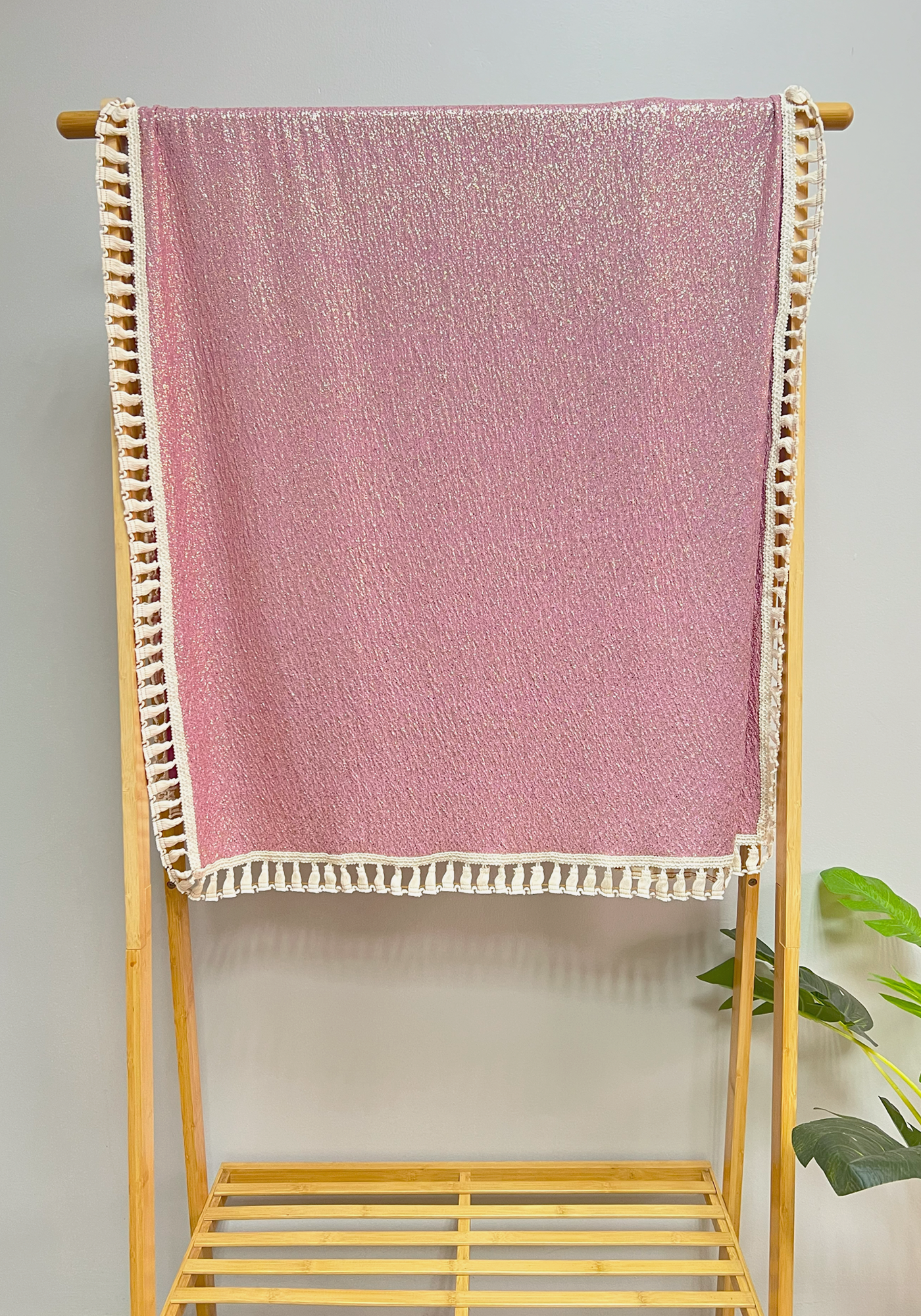 Melania Pink Beach Towel