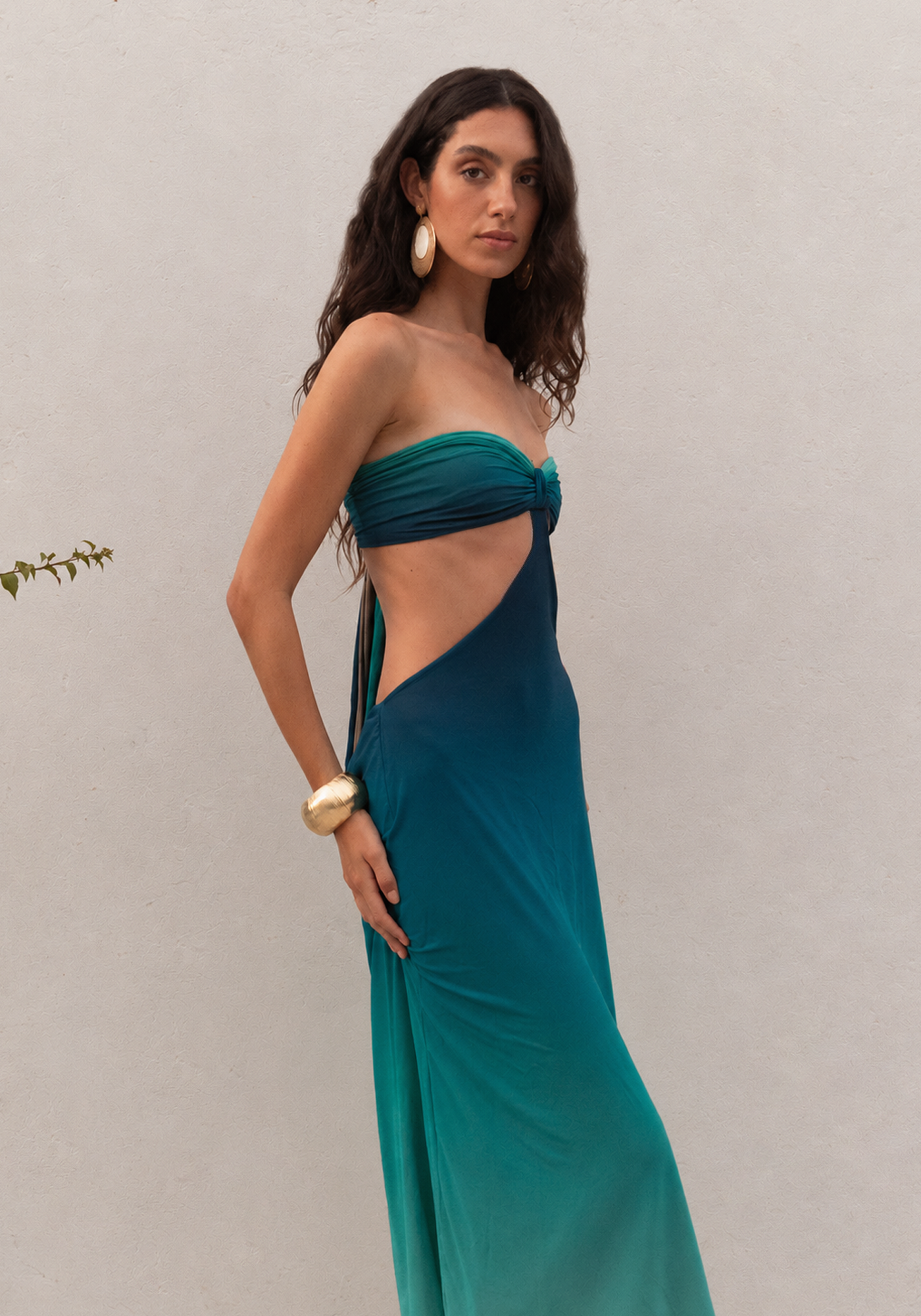 Serena Aqua Dress