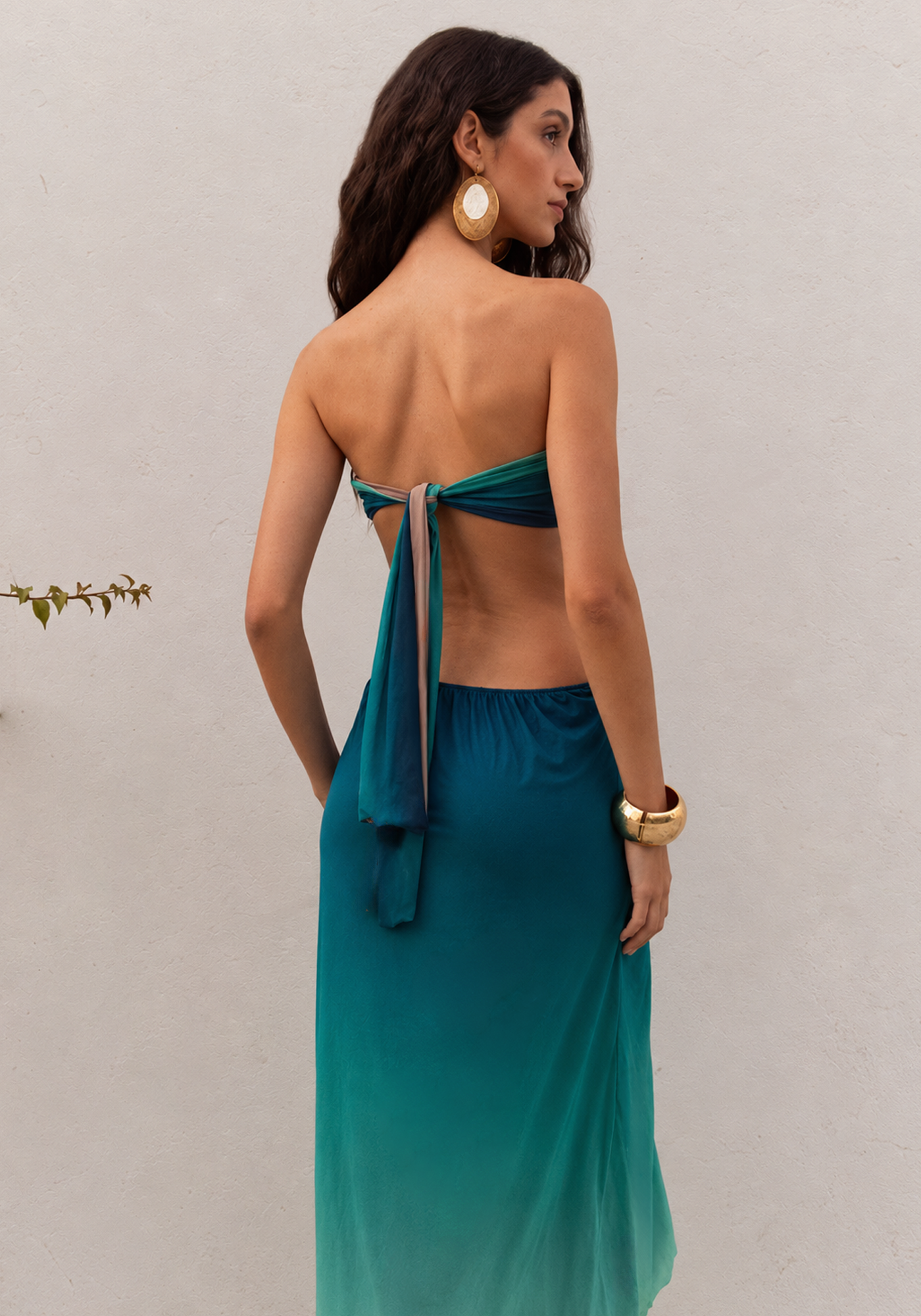 Serena Aqua Dress