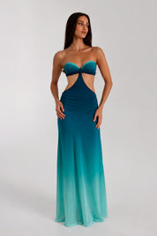 Serena Aqua Dress
