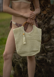 Beige Bag