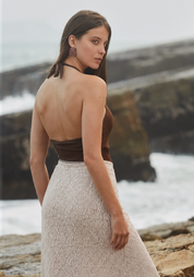 Chiara Beige Skirt