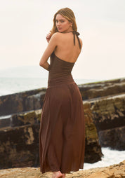 Evora Brown Skirt